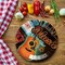 8 Ct. Nashville Music City Party Paper Dinner Plates Country Music Themed Disposable Plate 9"